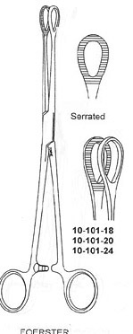 Foerster sponge Holding Forcep